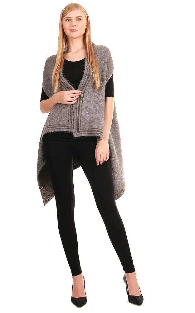 SN430 Solid Vest Shawl