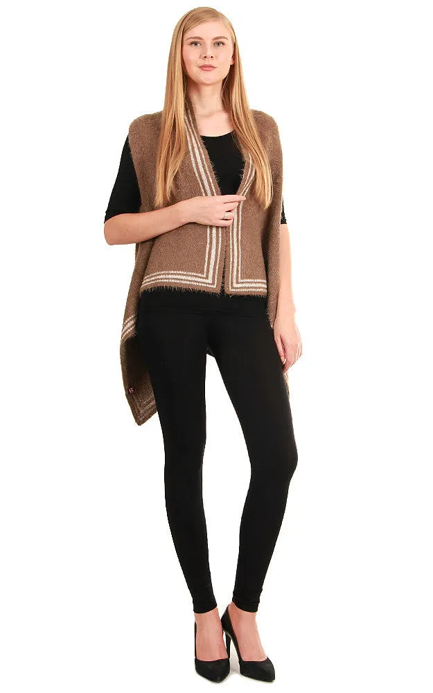 SN430 Solid Vest Shawl