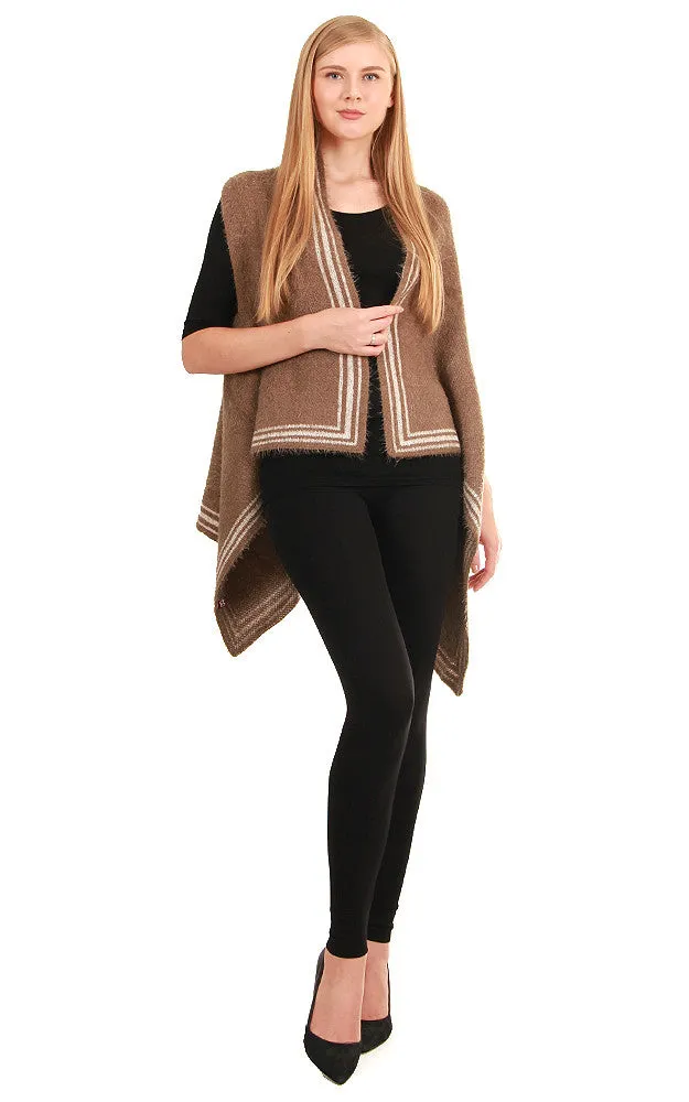 SN430 Solid Vest Shawl