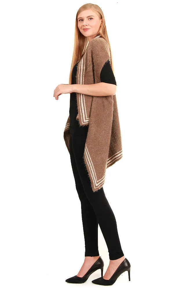 SN430 Solid Vest Shawl