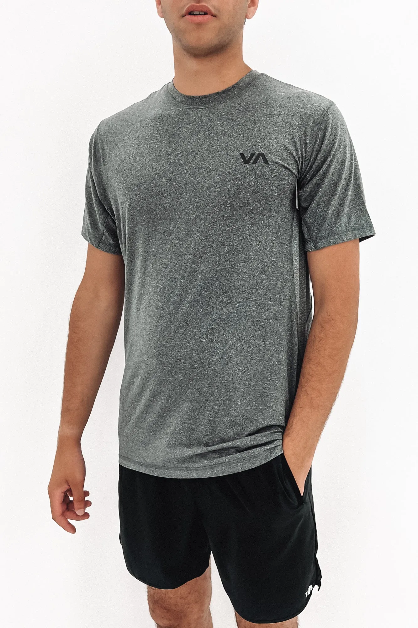 Sport Vent Short Sleeve Tee Charcoal Heather