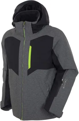 Sunice Men's Fuel MEL1803 Dark Grey Melange Medium Insulated Winter Jacket