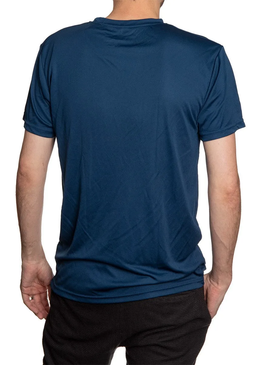 Washington Capitals Short Sleeve Performance Rashguard – Distressed Lines