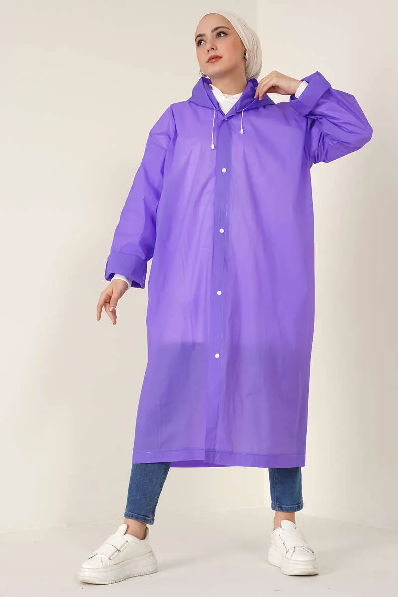 Waterproof Raincoat - Purple
