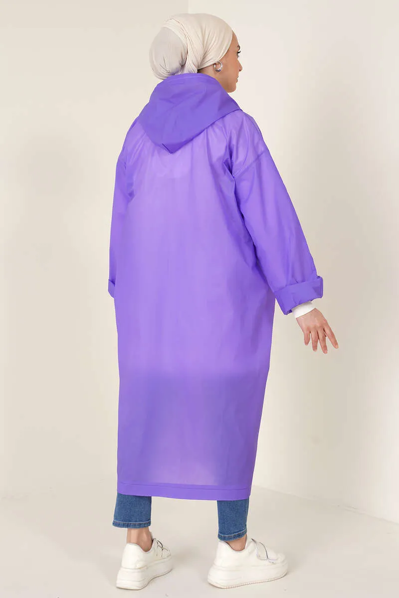 Waterproof Raincoat - Purple