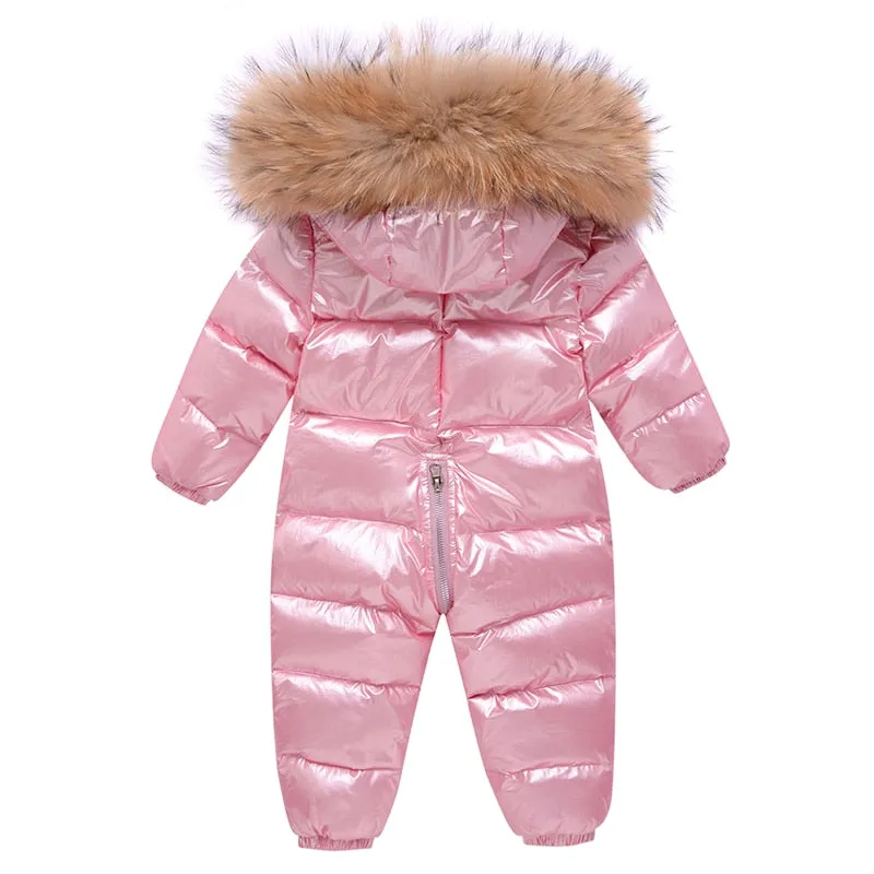 Winter Waterproof Baby Snowsuit
