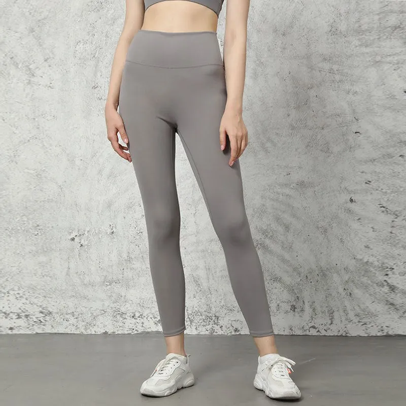 Women's High Waisted Copper Compression Yoga Pants