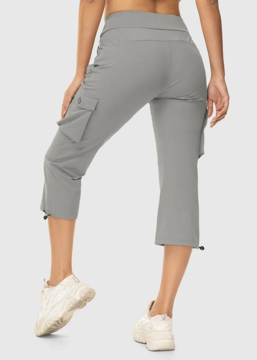 Women's Outdoor Hiking Pockets Athletic Cargo Pants