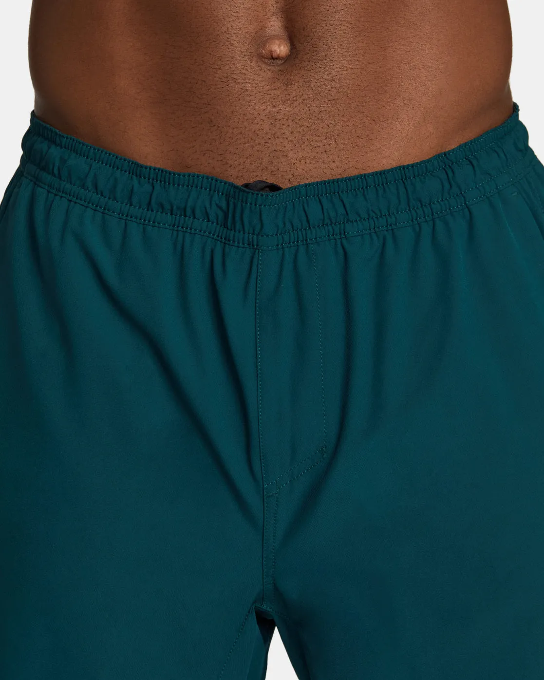 Yogger Train 2-In-1 17" Workout Shorts - Deep Sea